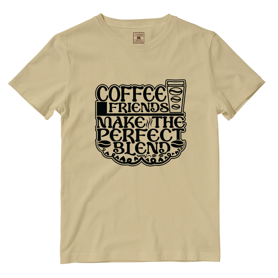 Cotton Shirt: Coffee Friends