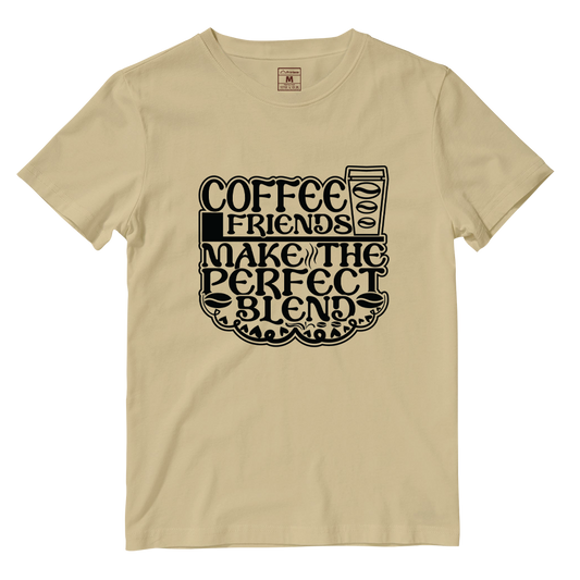 Cotton Shirt: Coffee Friends