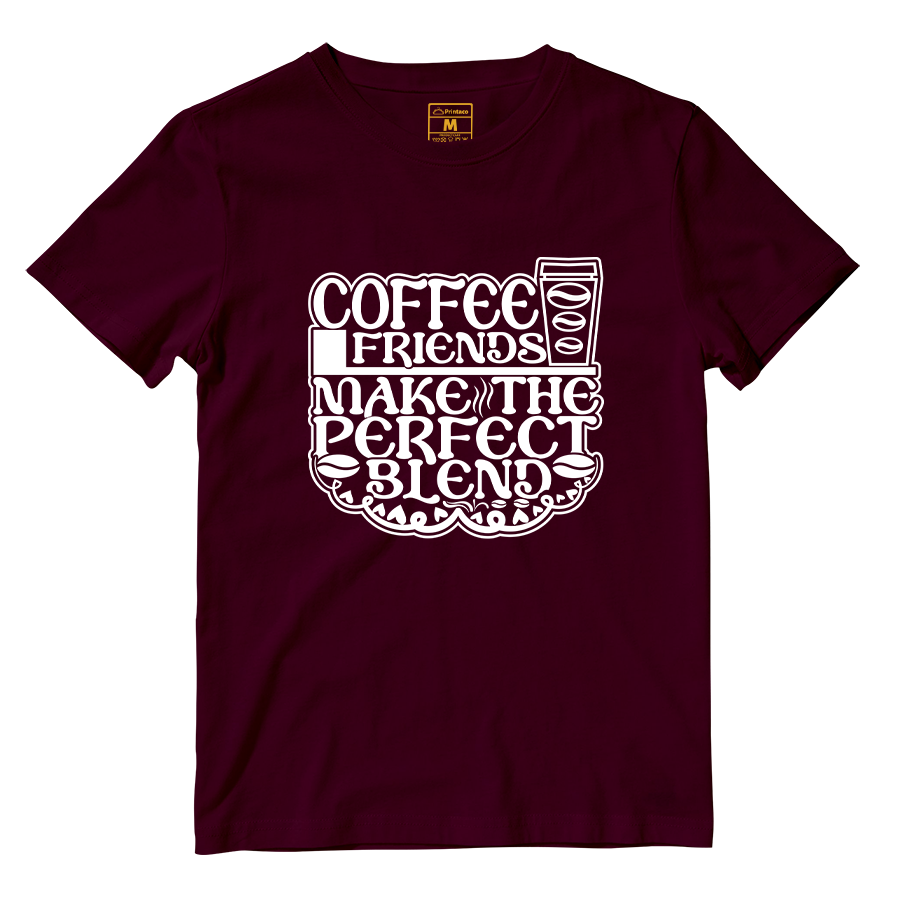 Cotton Shirt: Coffee Friends