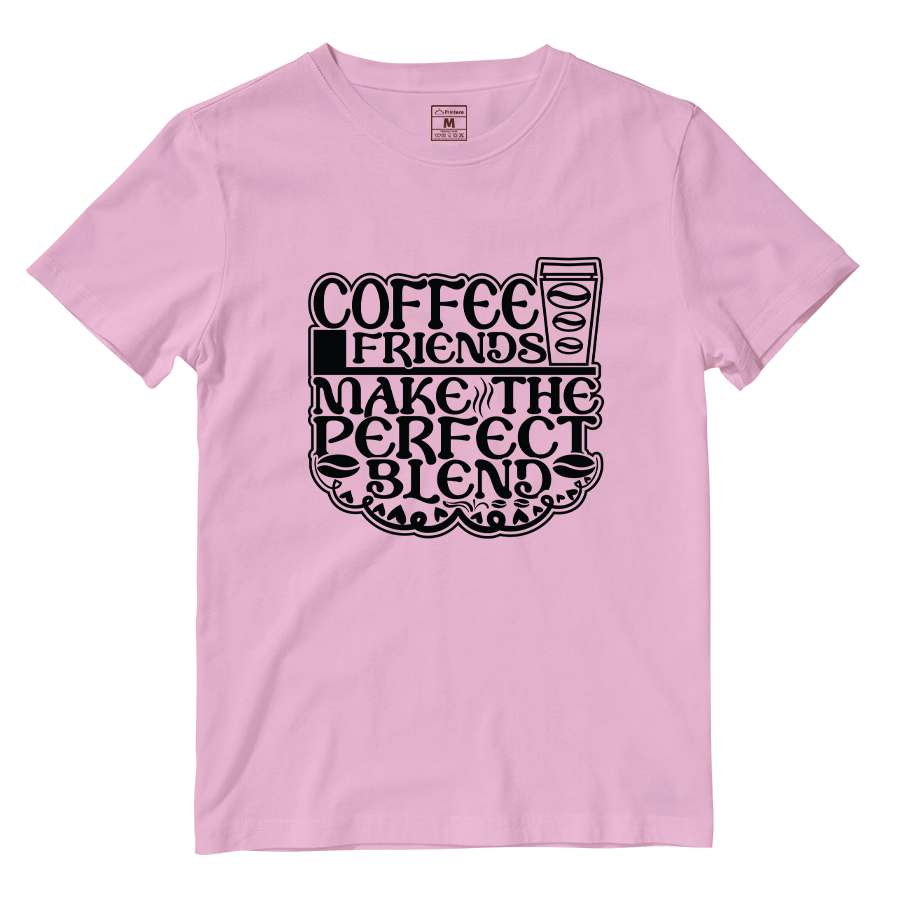 Cotton Shirt: Coffee Friends