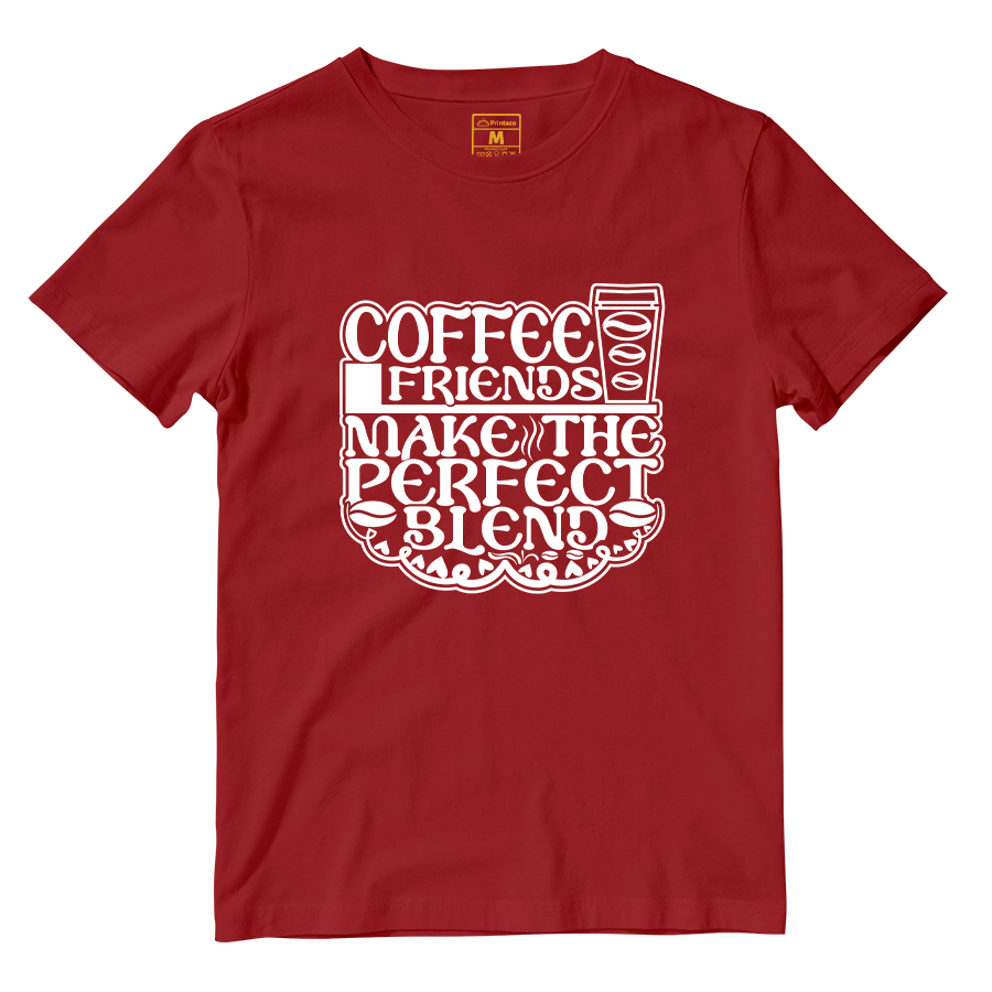 Cotton Shirt: Coffee Friends