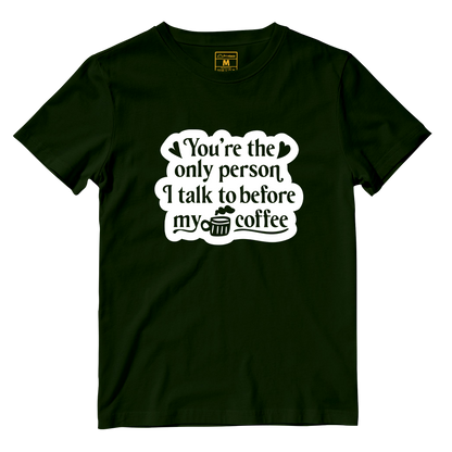 Cotton Shirt: Coffee Love
