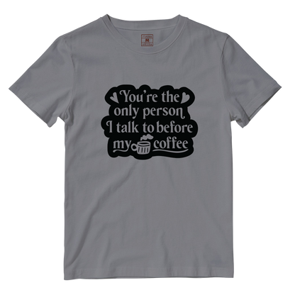 Cotton Shirt: Coffee Love