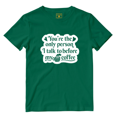 Cotton Shirt: Coffee Love