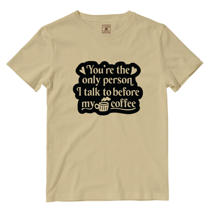 Cotton Shirt: Coffee Love
