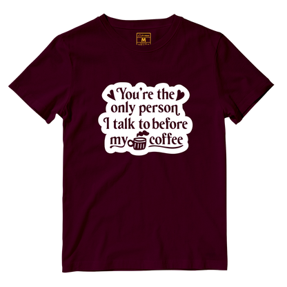 Cotton Shirt: Coffee Love
