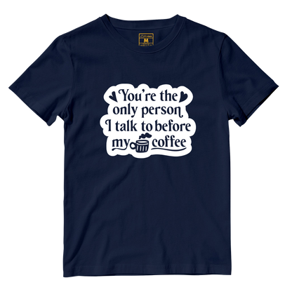 Cotton Shirt: Coffee Love