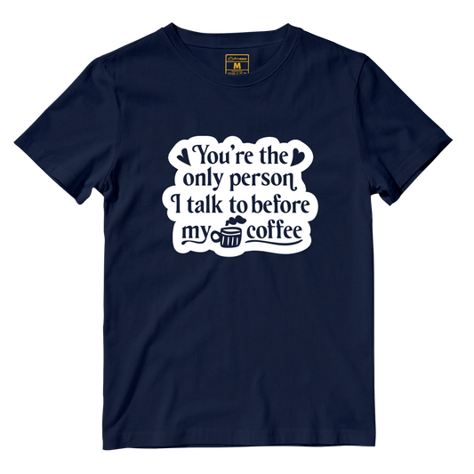 Cotton Shirt: Coffee Love