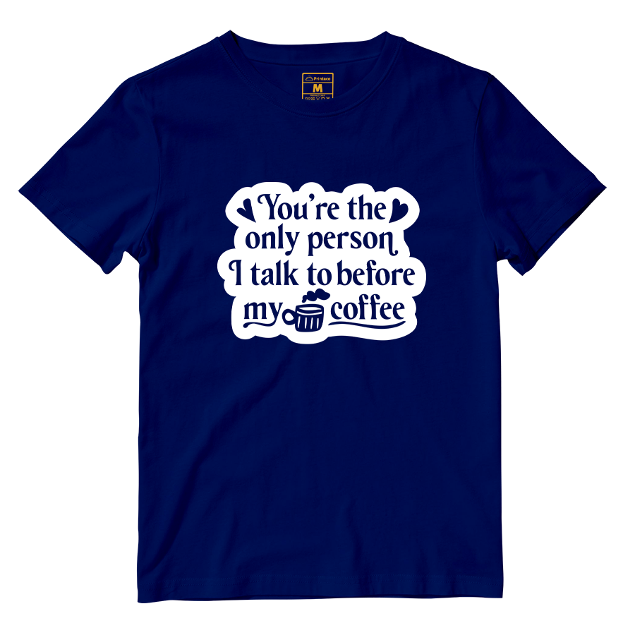 Cotton Shirt: Coffee Love