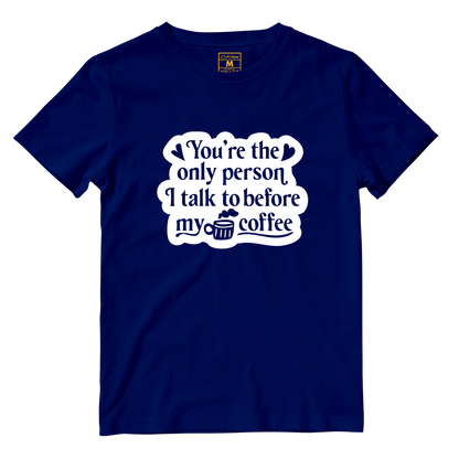 Cotton Shirt: Coffee Love