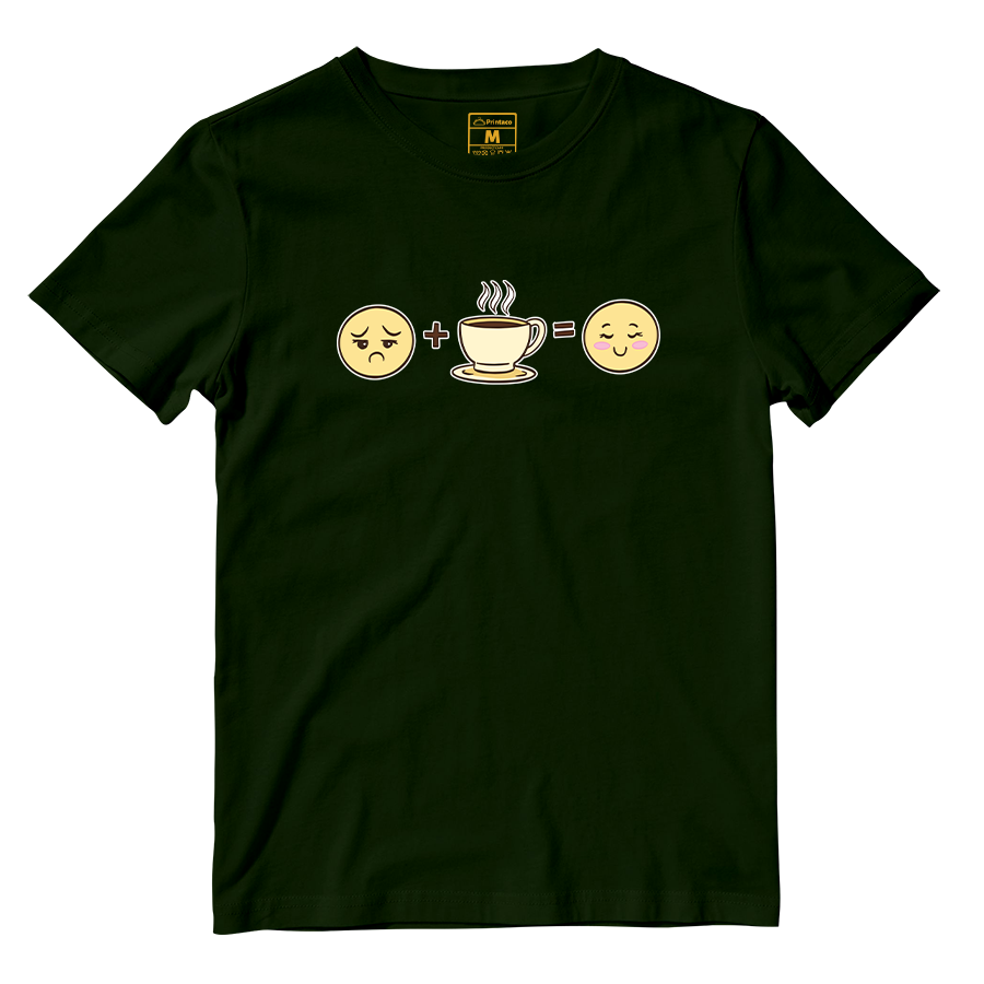 Cotton Shirt: Coffee Mood