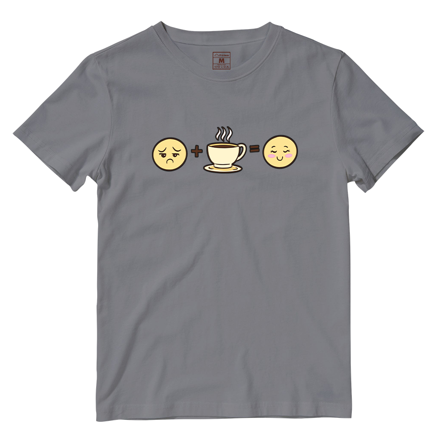 Cotton Shirt: Coffee Mood