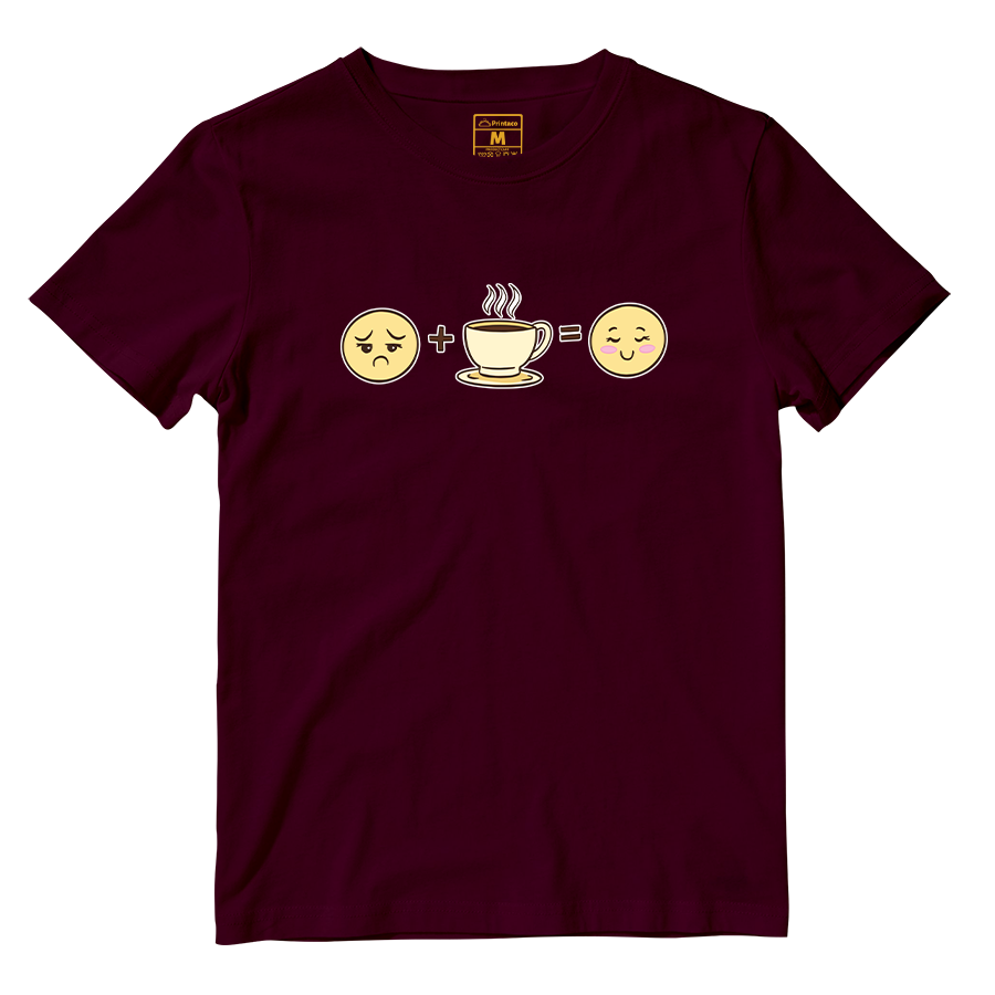 Cotton Shirt: Coffee Mood