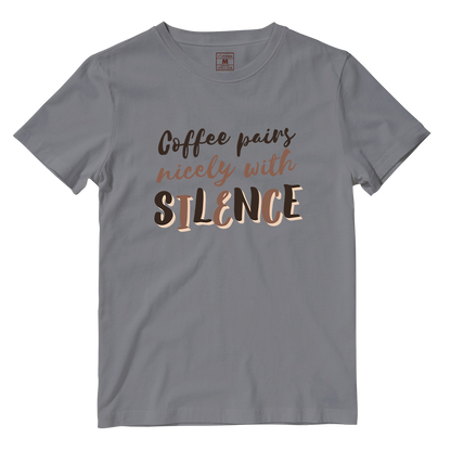 Cotton Shirt: Coffee Silence