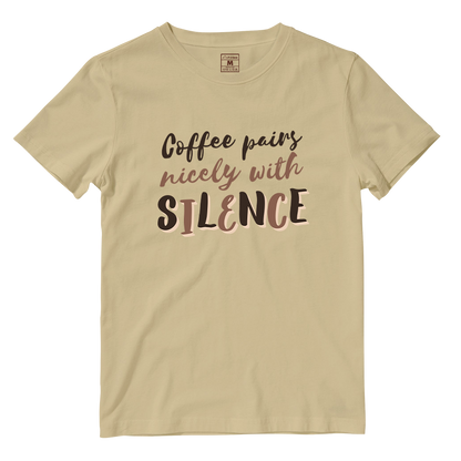 Cotton Shirt: Coffee Silence