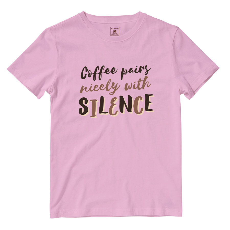 Cotton Shirt: Coffee Silence