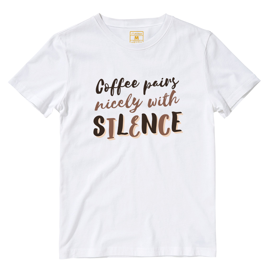Cotton Shirt: Coffee Silence