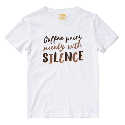 Cotton Shirt: Coffee Silence