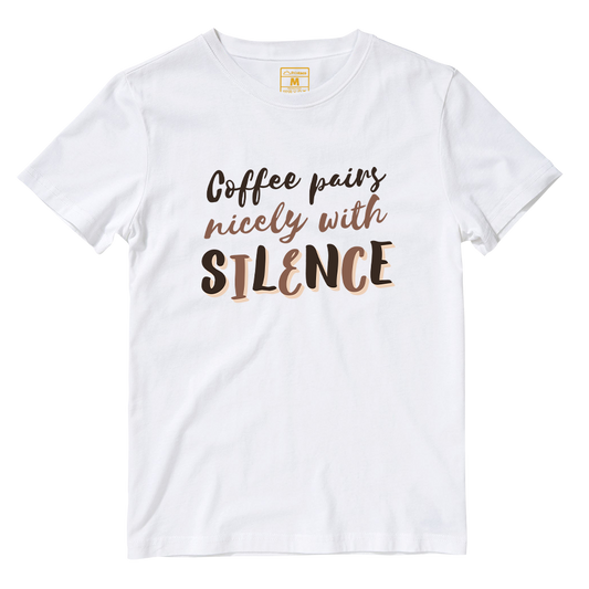 Cotton Shirt: Coffee Silence