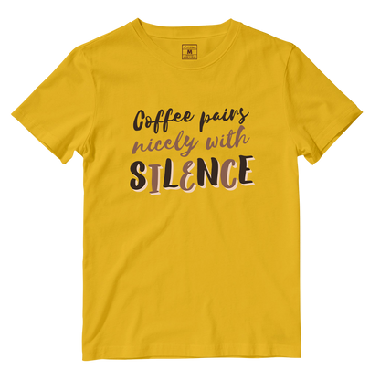 Cotton Shirt: Coffee Silence