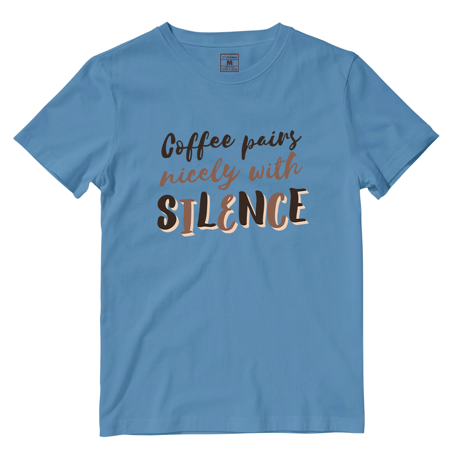 Cotton Shirt: Coffee Silence