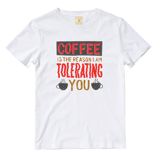 Cotton Shirt: Coffee Tolerating