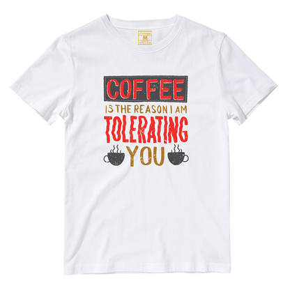 Cotton Shirt: Coffee Tolerating