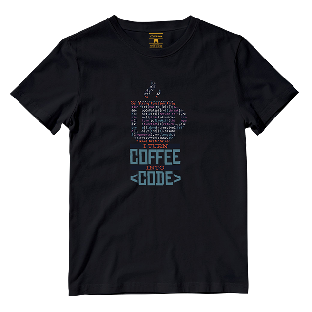 Cotton Shirt: Coffee Into Code
