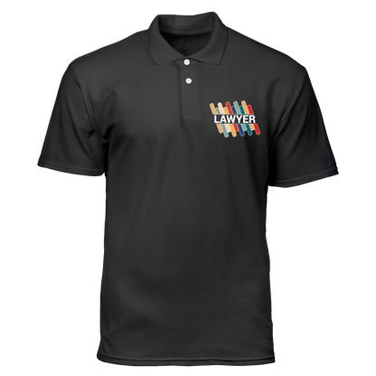 Cotton Polo Shirt: Colorful Lawyer Pocket