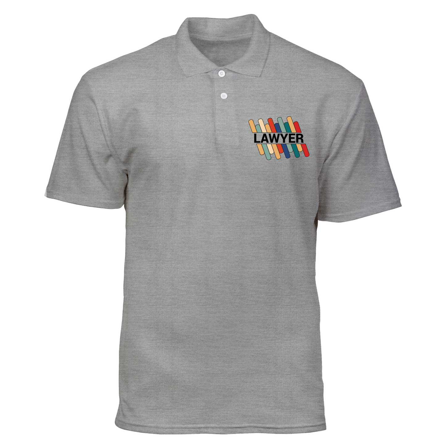 Cotton Polo Shirt: Colorful Lawyer Pocket