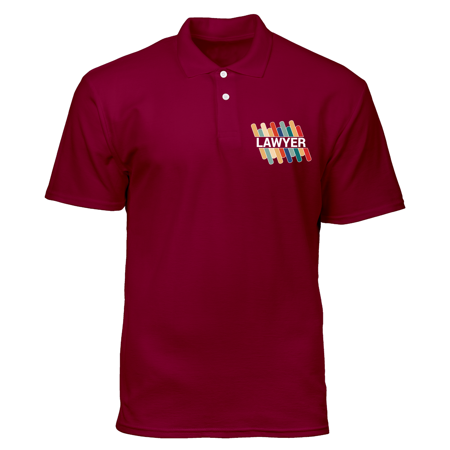 Cotton Polo Shirt: Colorful Lawyer Pocket