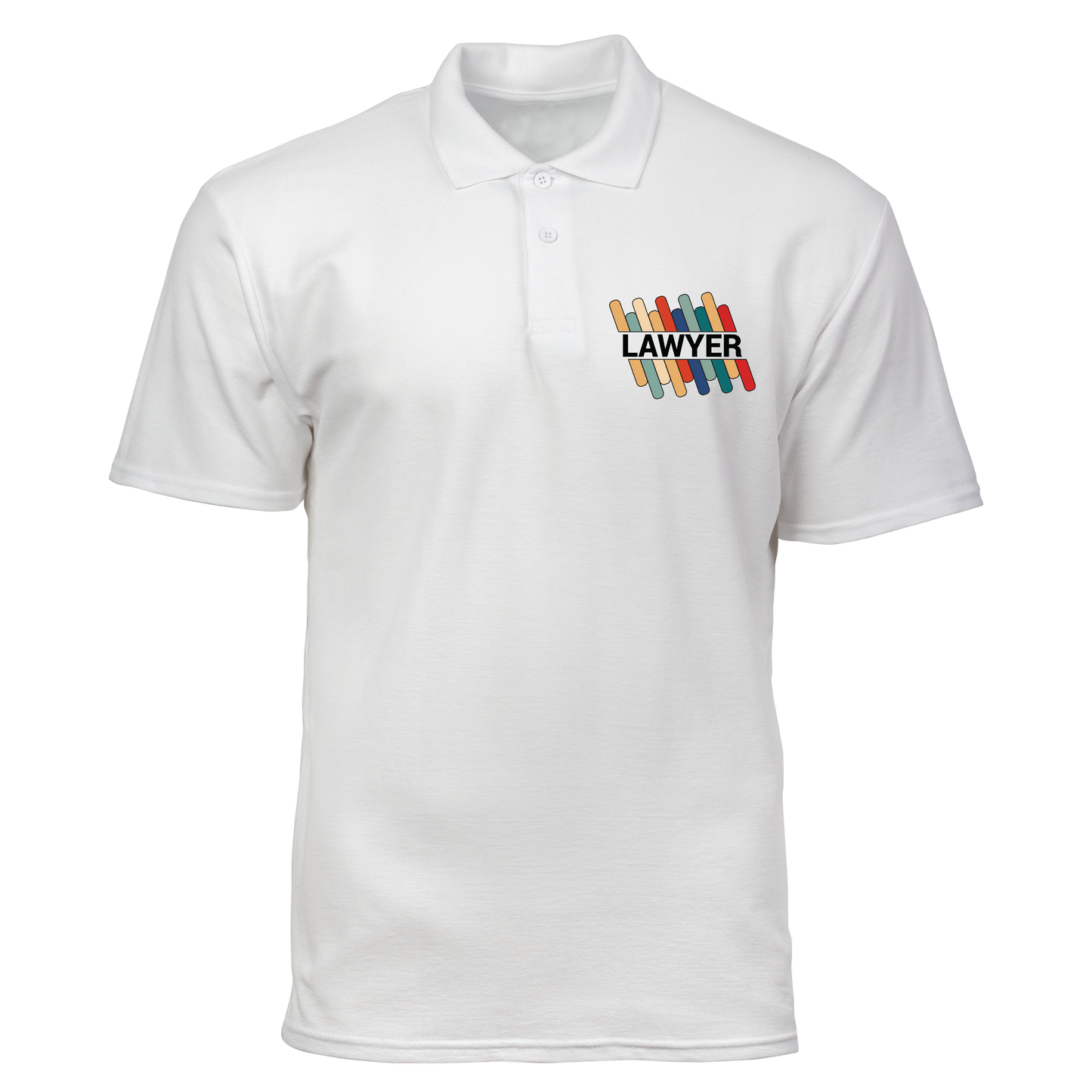 Cotton Polo Shirt: Colorful Lawyer Pocket