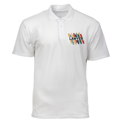 Cotton Polo Shirt: Colorful Lawyer Pocket