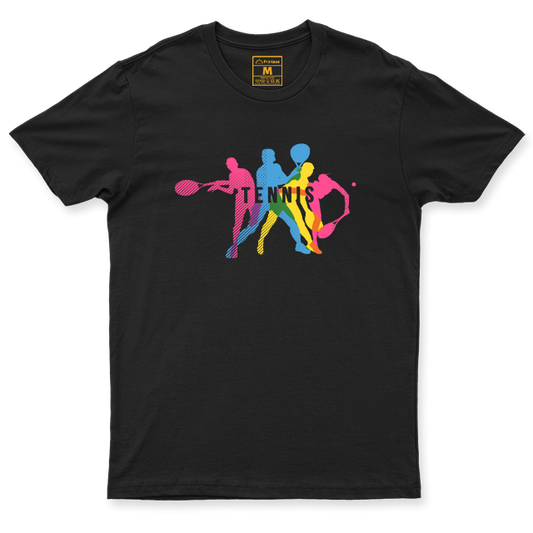 Drifit Shirt: Colorful Tennis