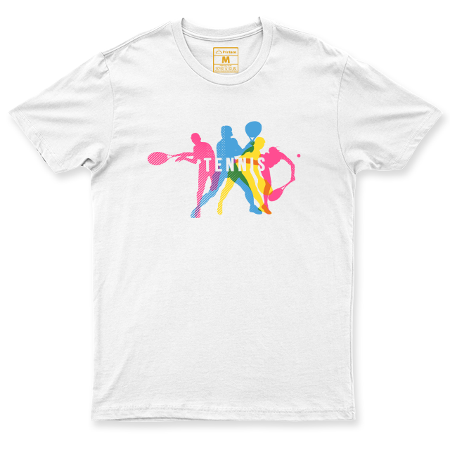 Drifit Shirt: Colorful Tennis