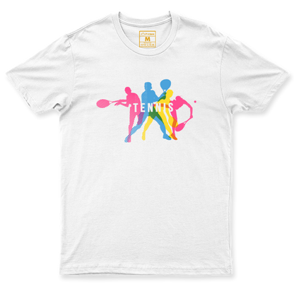 Drifit Shirt: Colorful Tennis