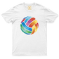 Drifit Shirt: Colorful Volleyball