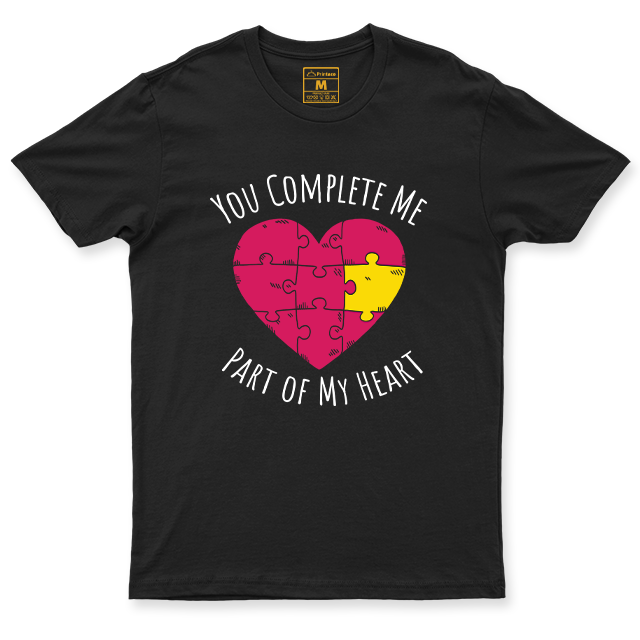 C. Spandex Shirt: Complete Me Red