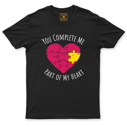 C. Spandex Shirt: Complete Me Red