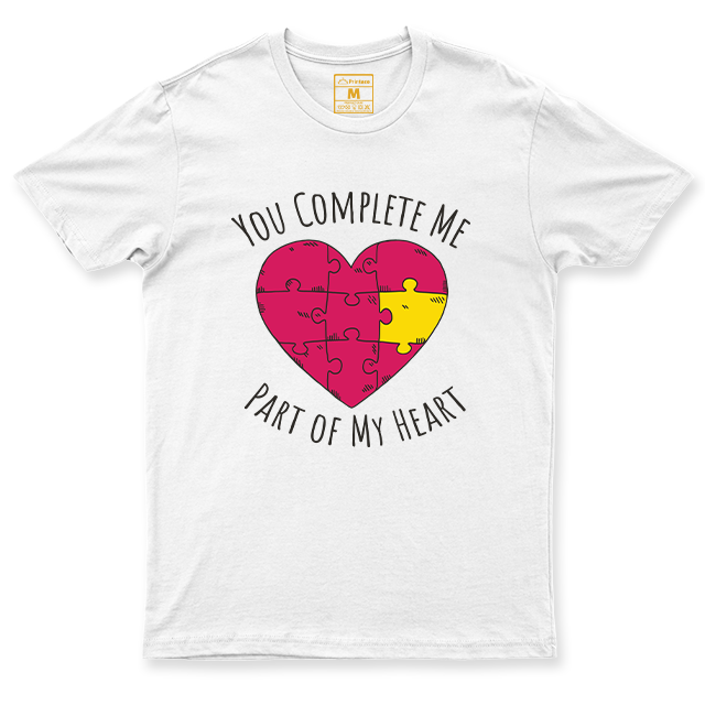 C. Spandex Shirt: Complete Me Red