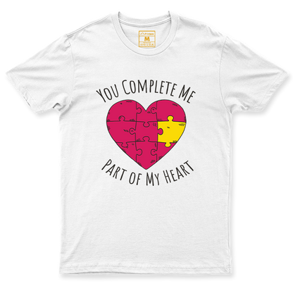 C. Spandex Shirt: Complete Me Red