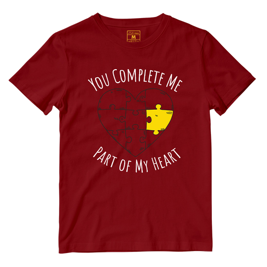 Cotton Shirt: Complete Me Red