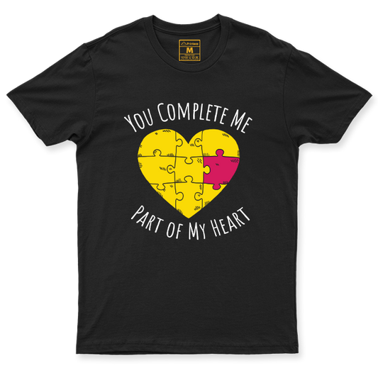 C. Spandex Shirt: Complete Me Yellow