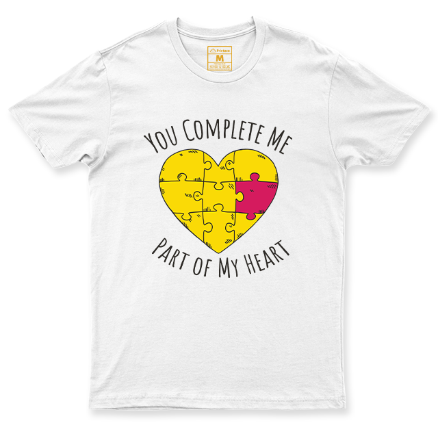 C. Spandex Shirt: Complete Me Yellow