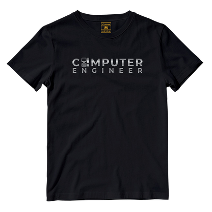 Cotton Shirt: Computer Engineer Metallic