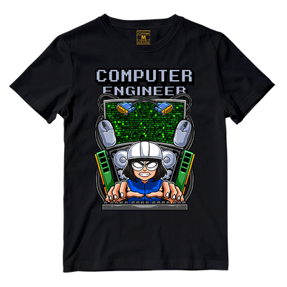 Cotton Shirt: Computer Engineer Female