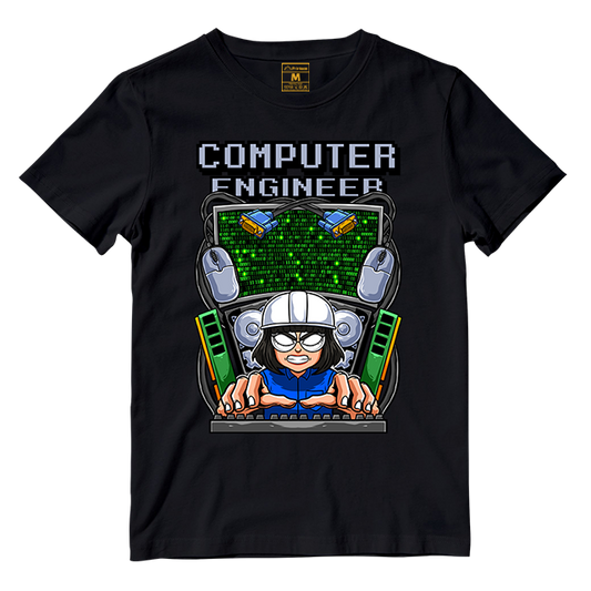 Cotton Shirt: Computer Engineer Female