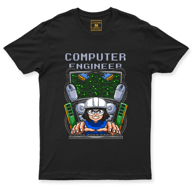 C.Spandex Shirt: Computer Engineer Female