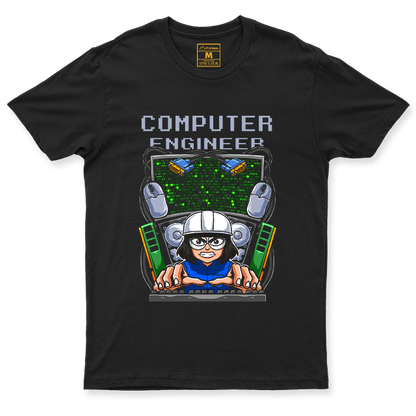 C.Spandex Shirt: Computer Engineer Female