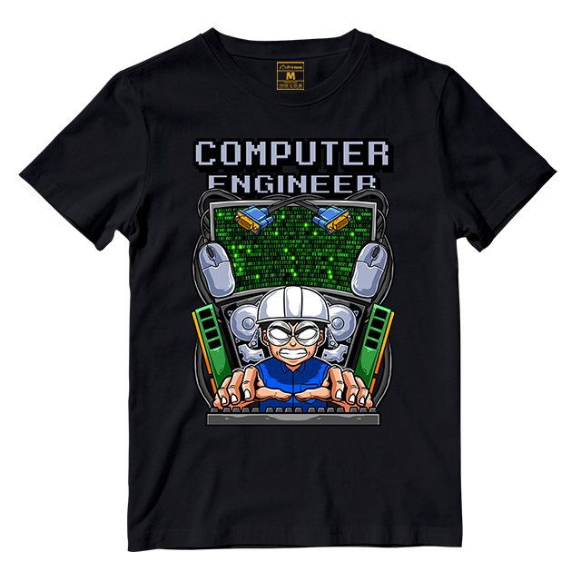 Cotton Shirt: Computer Engineer Male